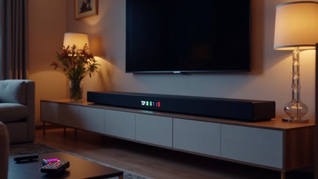 adjust soundbar channel levels