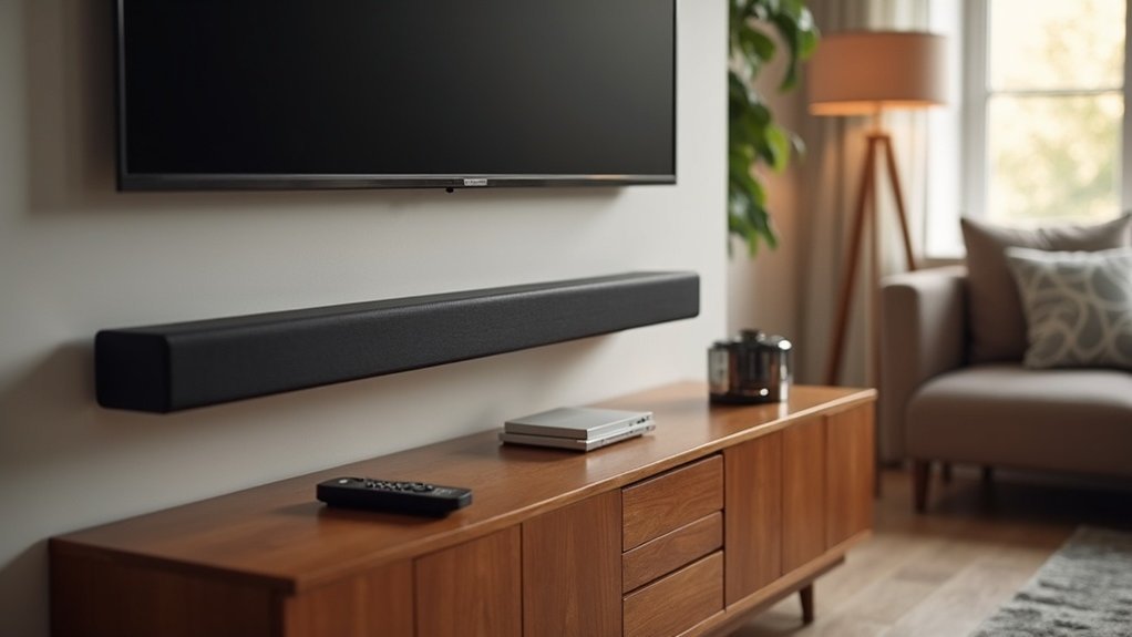 adjusting soundbar height channels