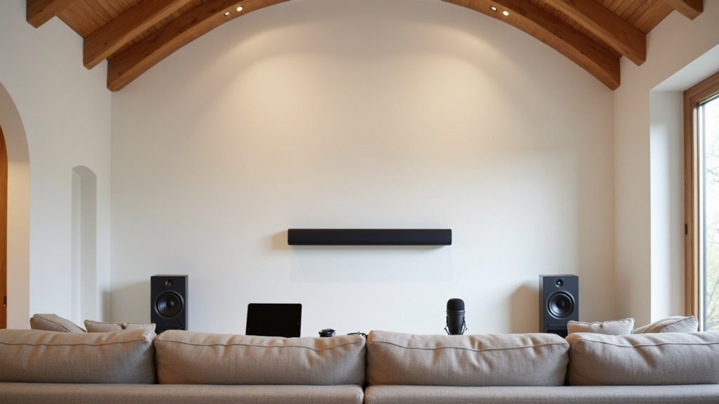 calibrate soundbar for acoustics