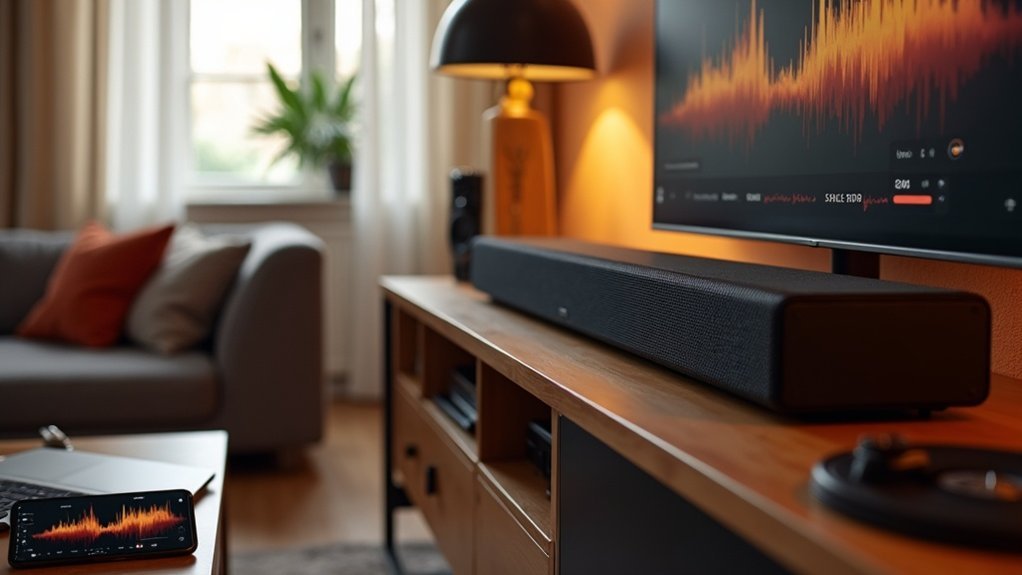 calibrating soundbar for music