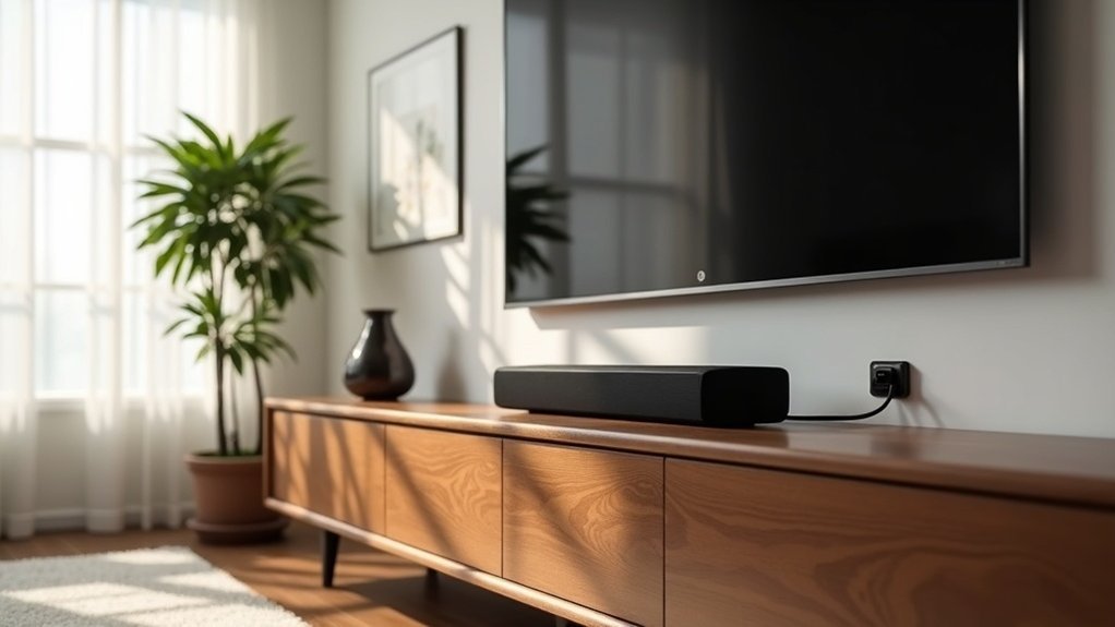 conceal power brick discreetly