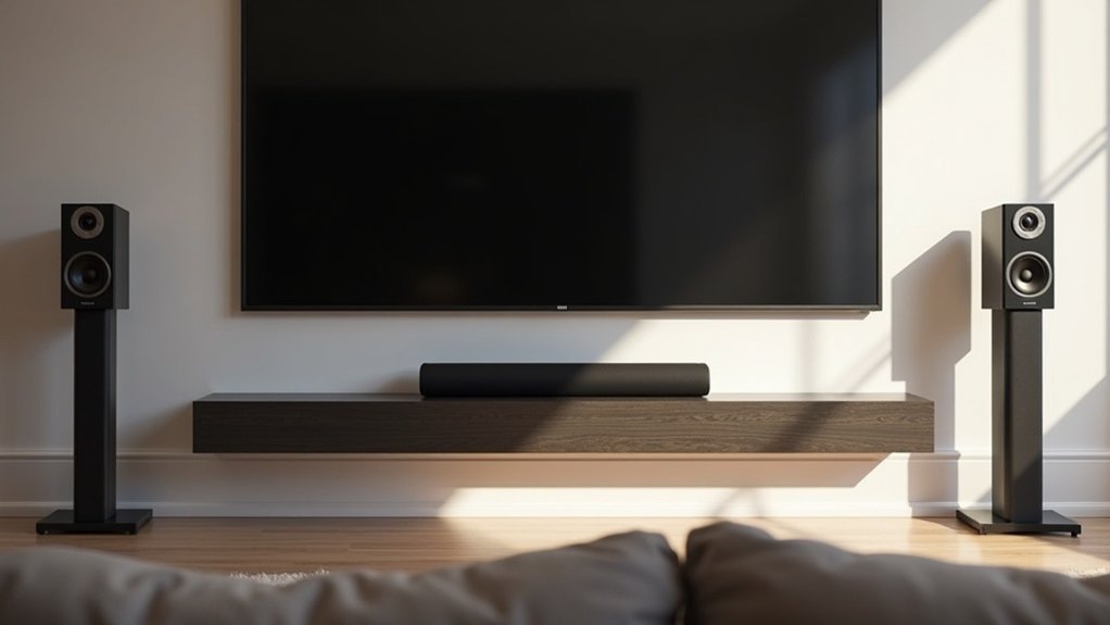 connect soundbar and speakers