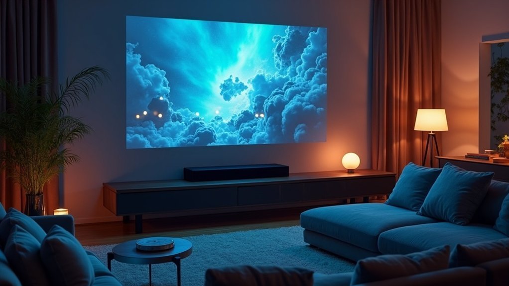connect soundbar to projector