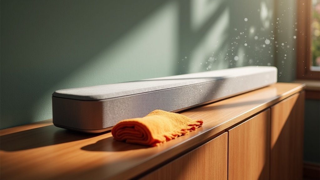 dust proof your soundbar