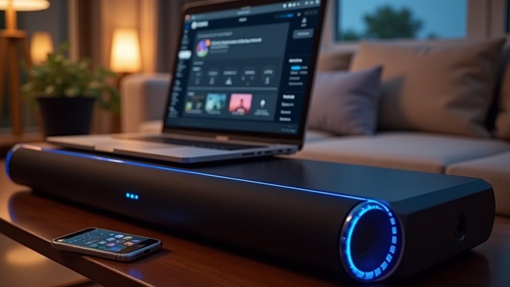 enhance soundbar bluetooth audio