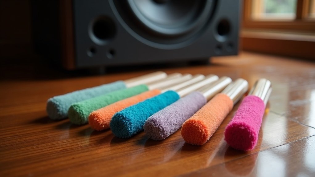 microfiber brushes for speakers