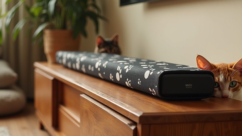 pet proof your soundbar setup