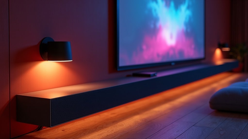 soundbar integration with projector