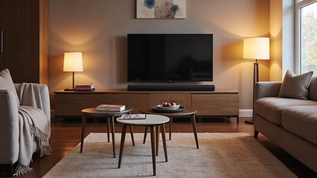 soundbar side tables selection
