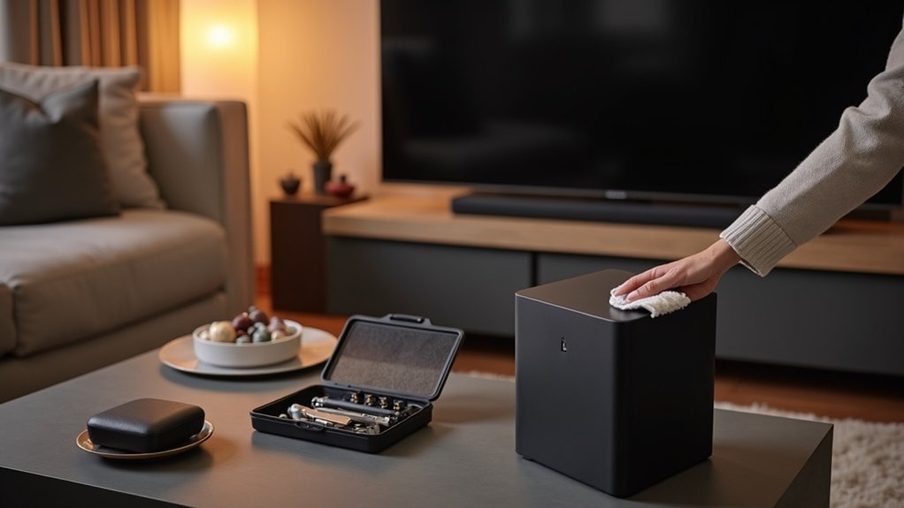 soundbar subwoofer maintenance tips