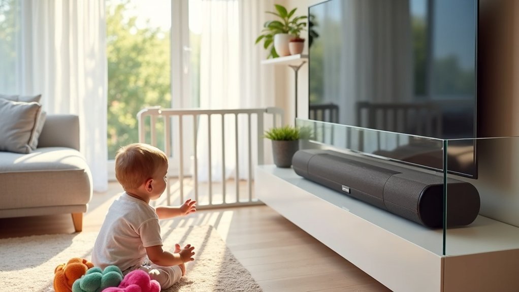 soundbar toddler safety tips