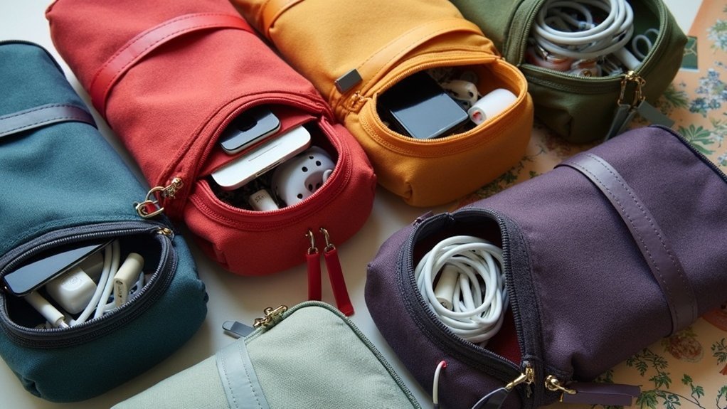 tech travel cable organizers