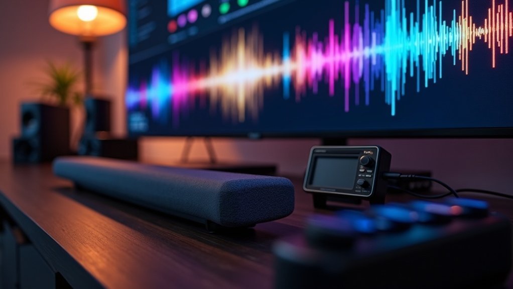 testing soundbar channel balance