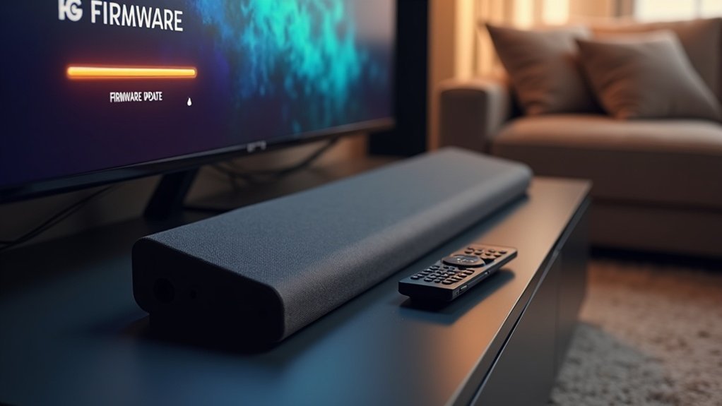 update soundbar firmware instructions